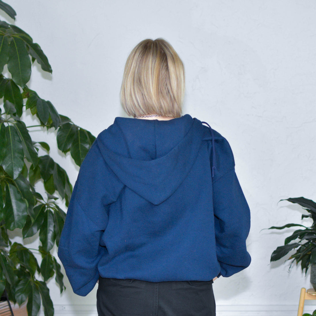 Vintage Russell Athletic Navy Zip Up