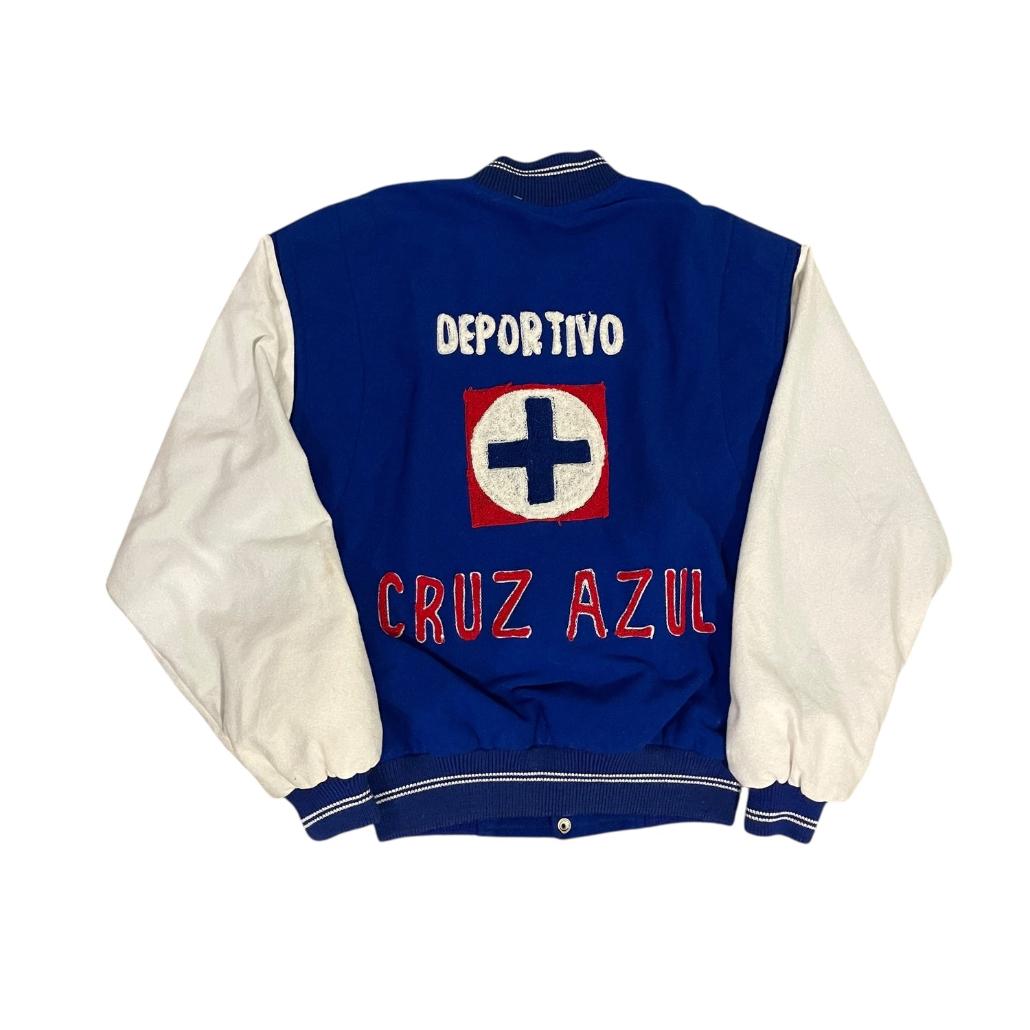Vintage Cruz Azul Varsity Jacket
