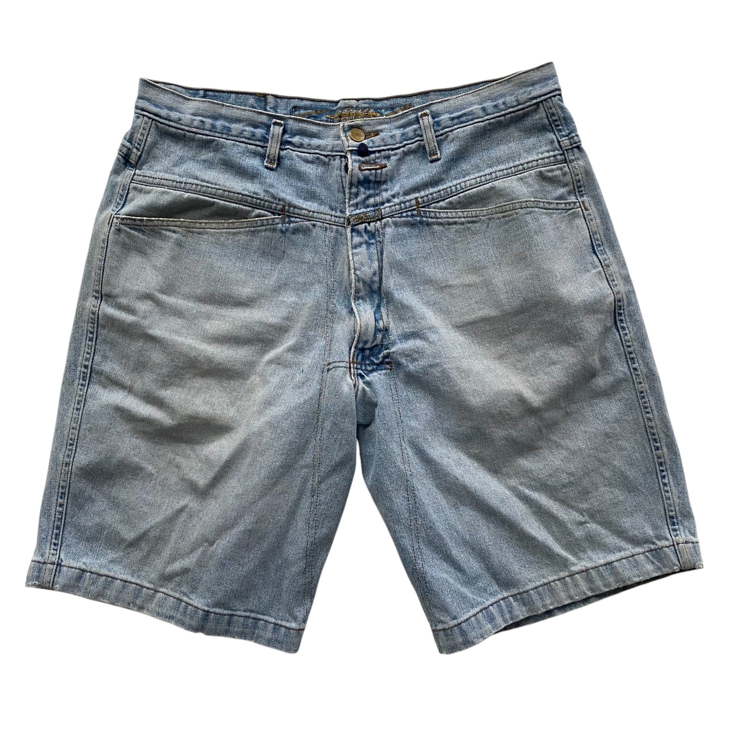 Vintage Marithe Francois Girbaud Light Wash Jorts