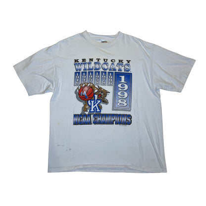 Vintage 1998 University of Kentucky Wildcats NCAA Champions T-Shirt