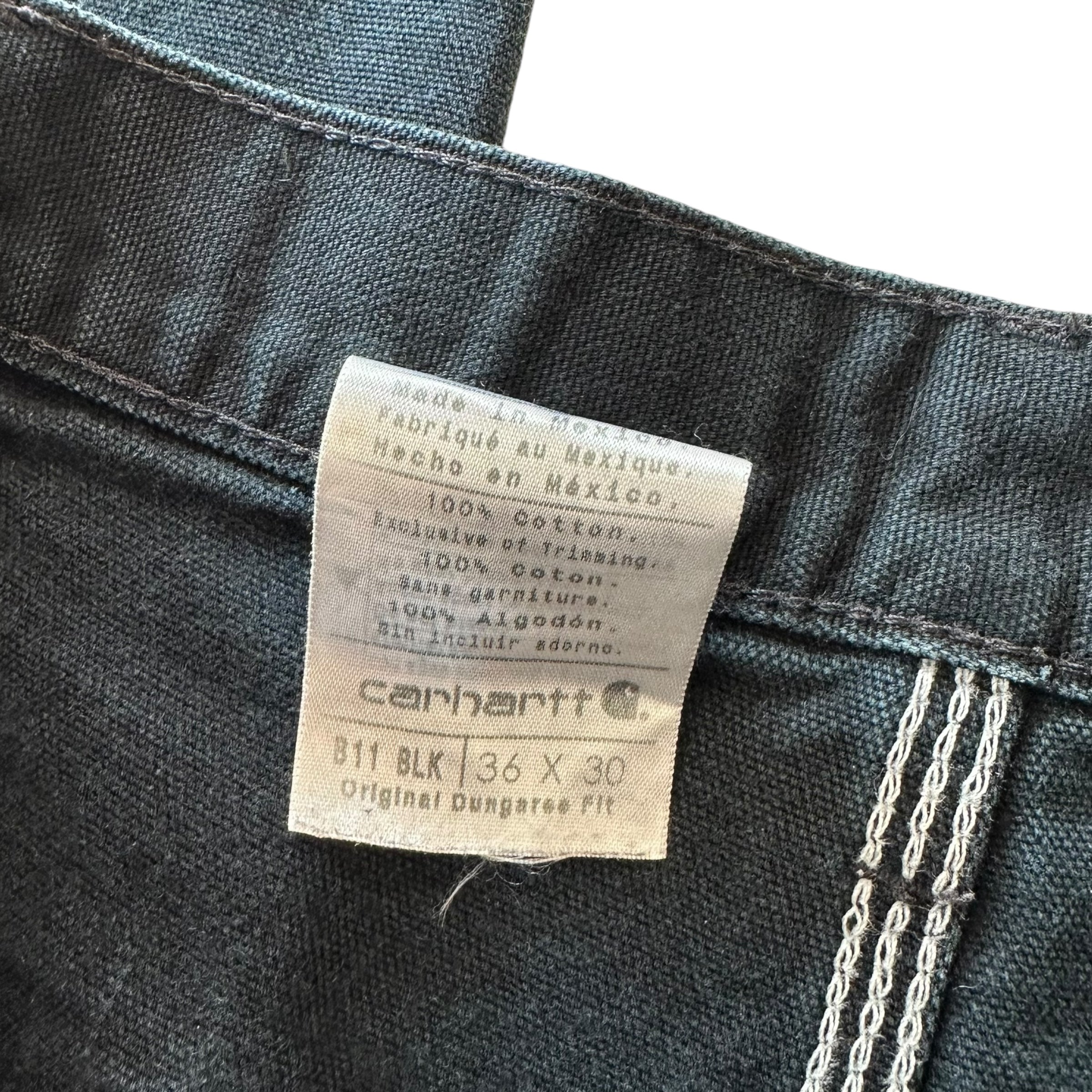 Vintage Carhartt Black Work Jeans