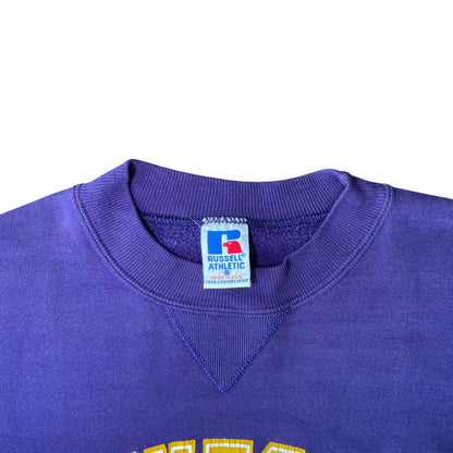 Vintage 1993 Minnesota Vikings Purple Spellout Crewneck