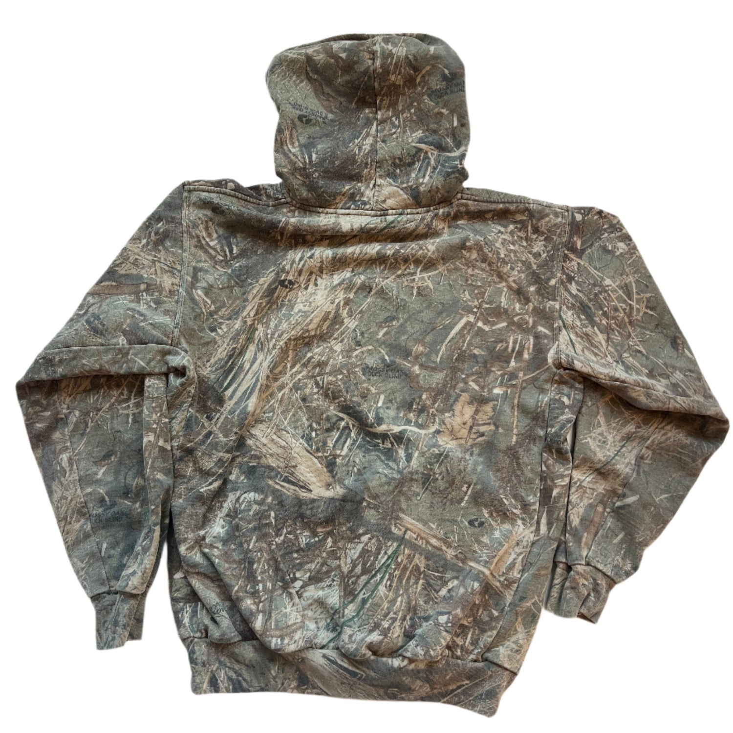 Vintage Cabelas Logo Camo Hoodie