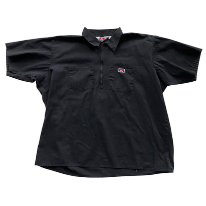 Vintage Ben Davis Quarter Zip Shirt