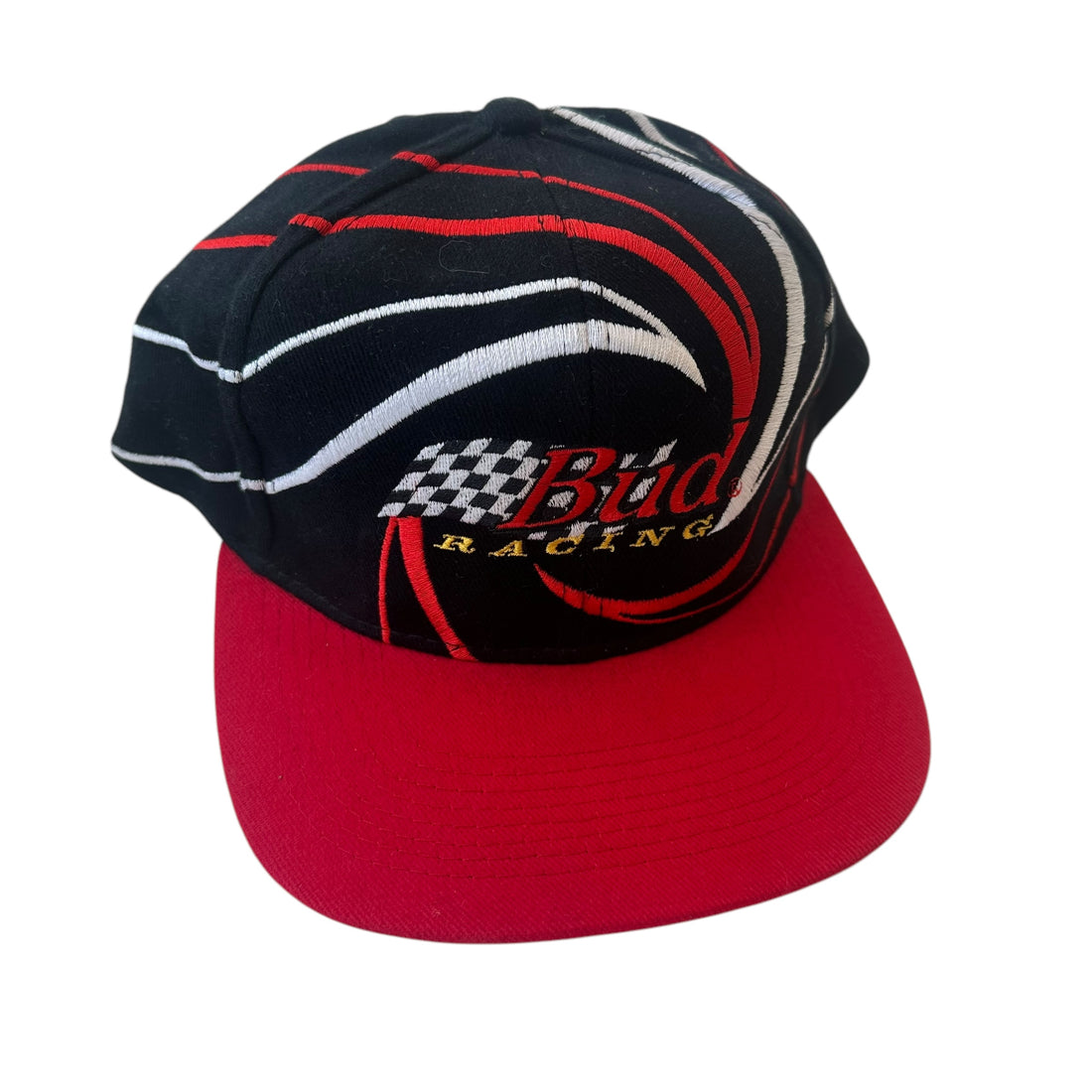 Vintage Deadstock Bud Racing Embroidered Hat