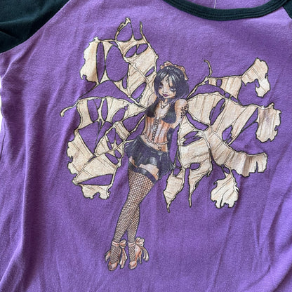 Y2k Fairy Graphic Femme Top