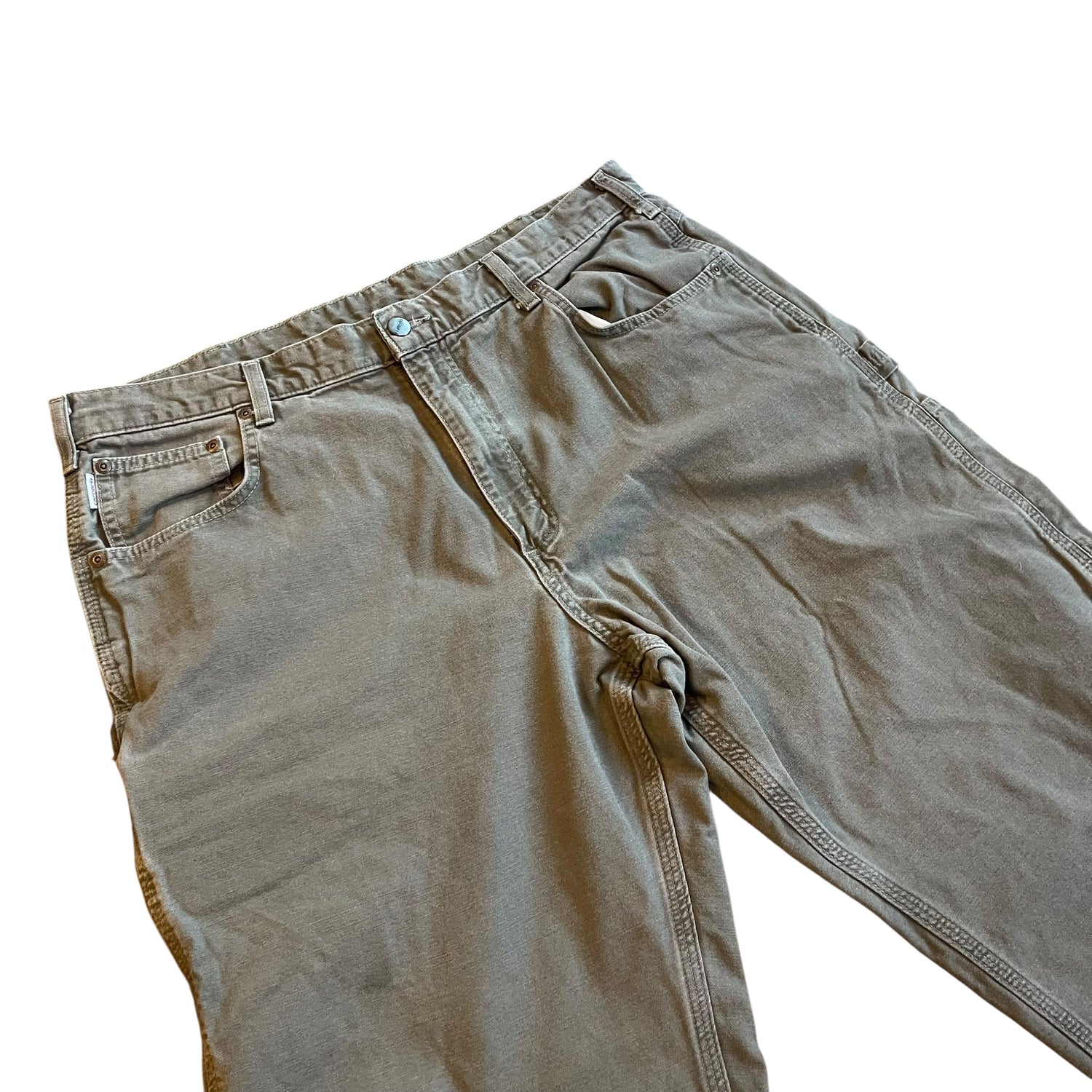 Vintage Carhartt Dark Olive Carpenter Pants