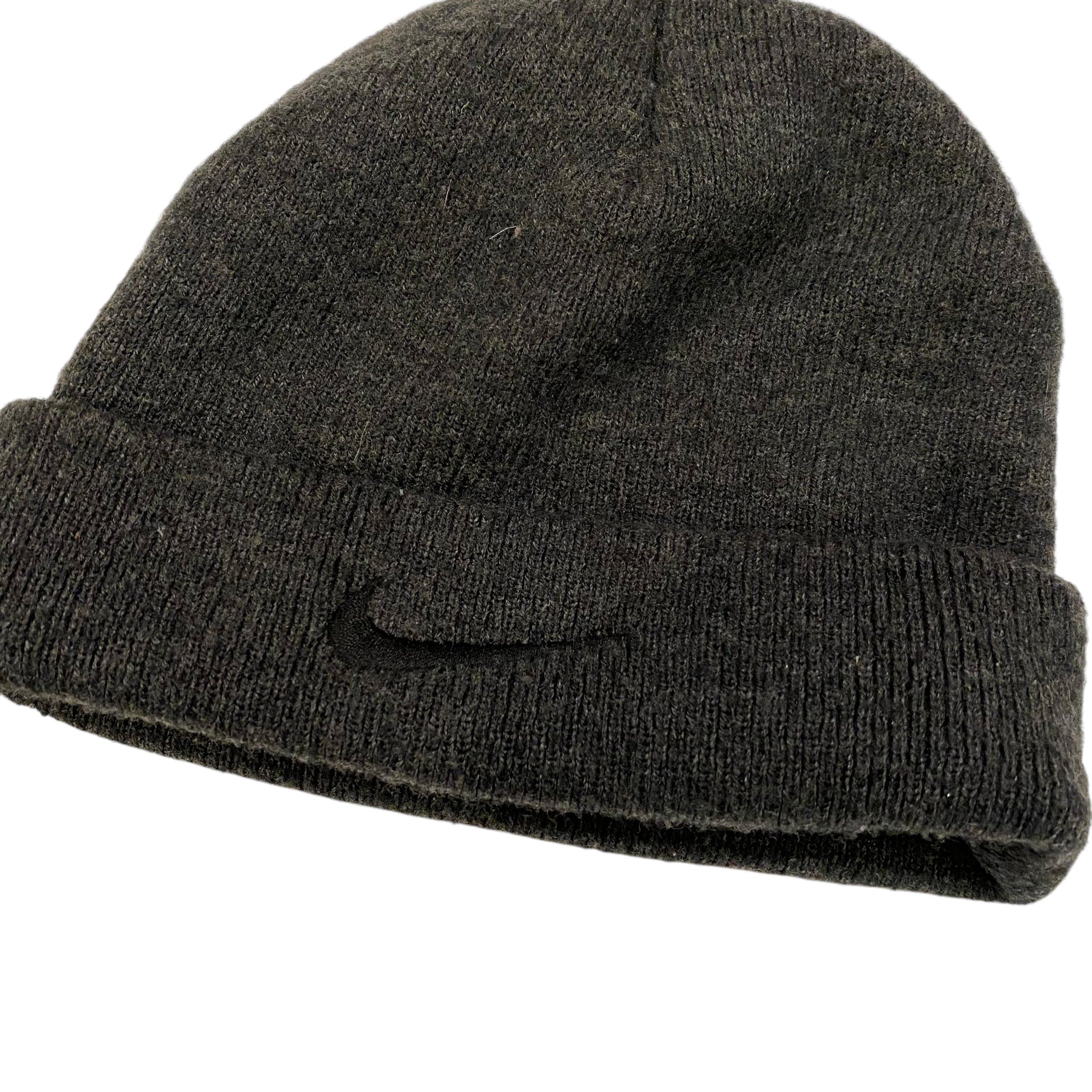 Y2K Nike Grey Logo Beanie