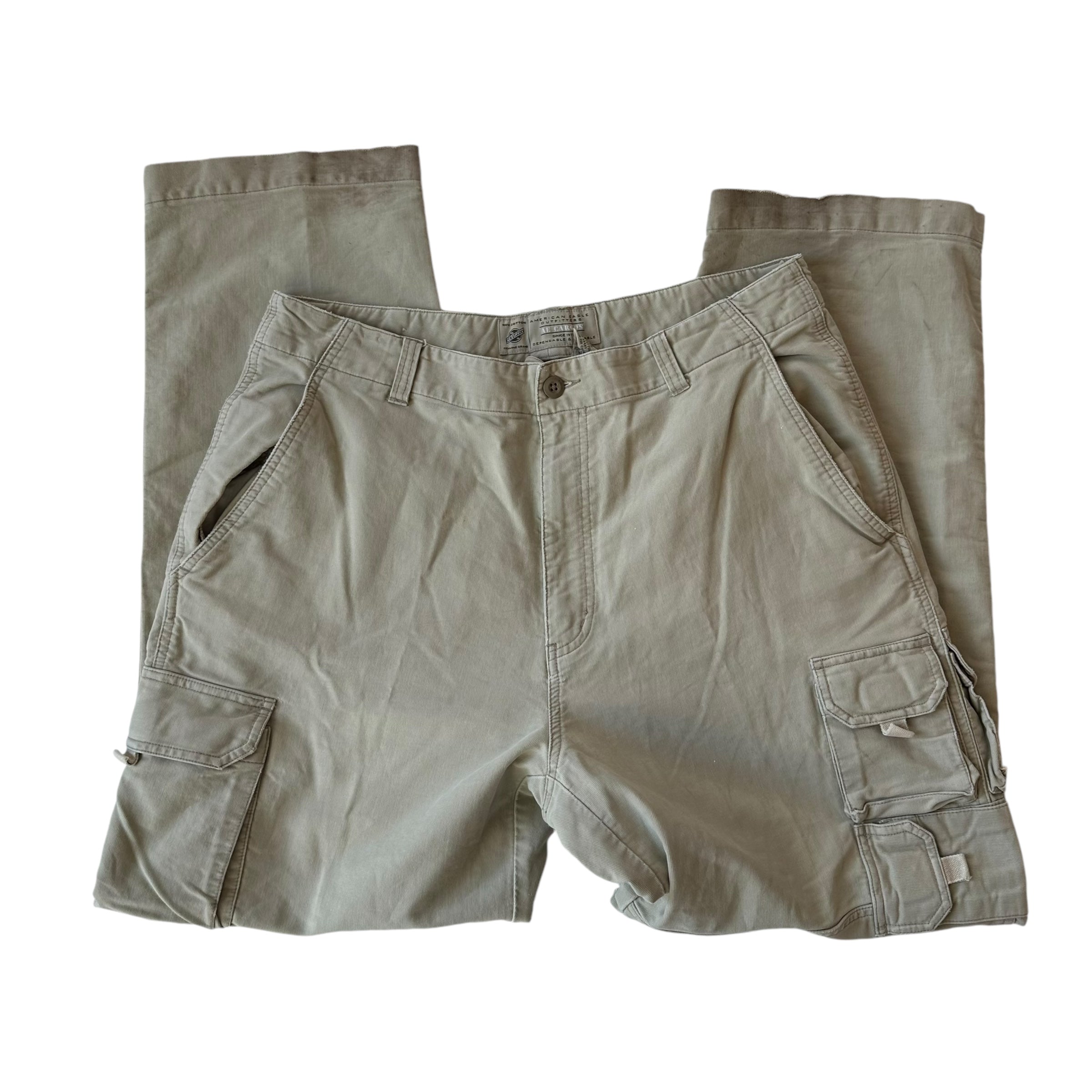 Vintage American Eagle Tan Cargo Pants