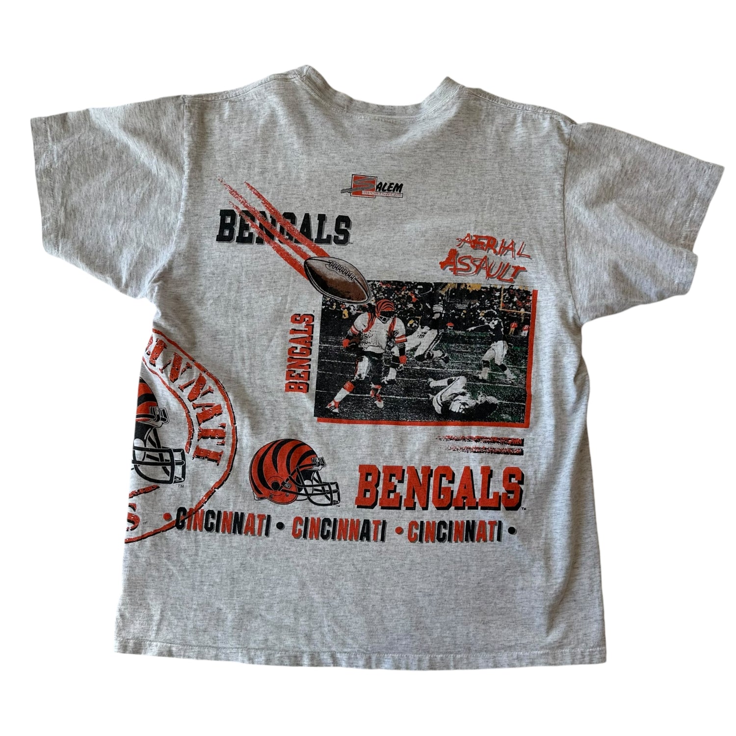 Vintage 1991 Cincinnati Bengals AOP T-Shirt