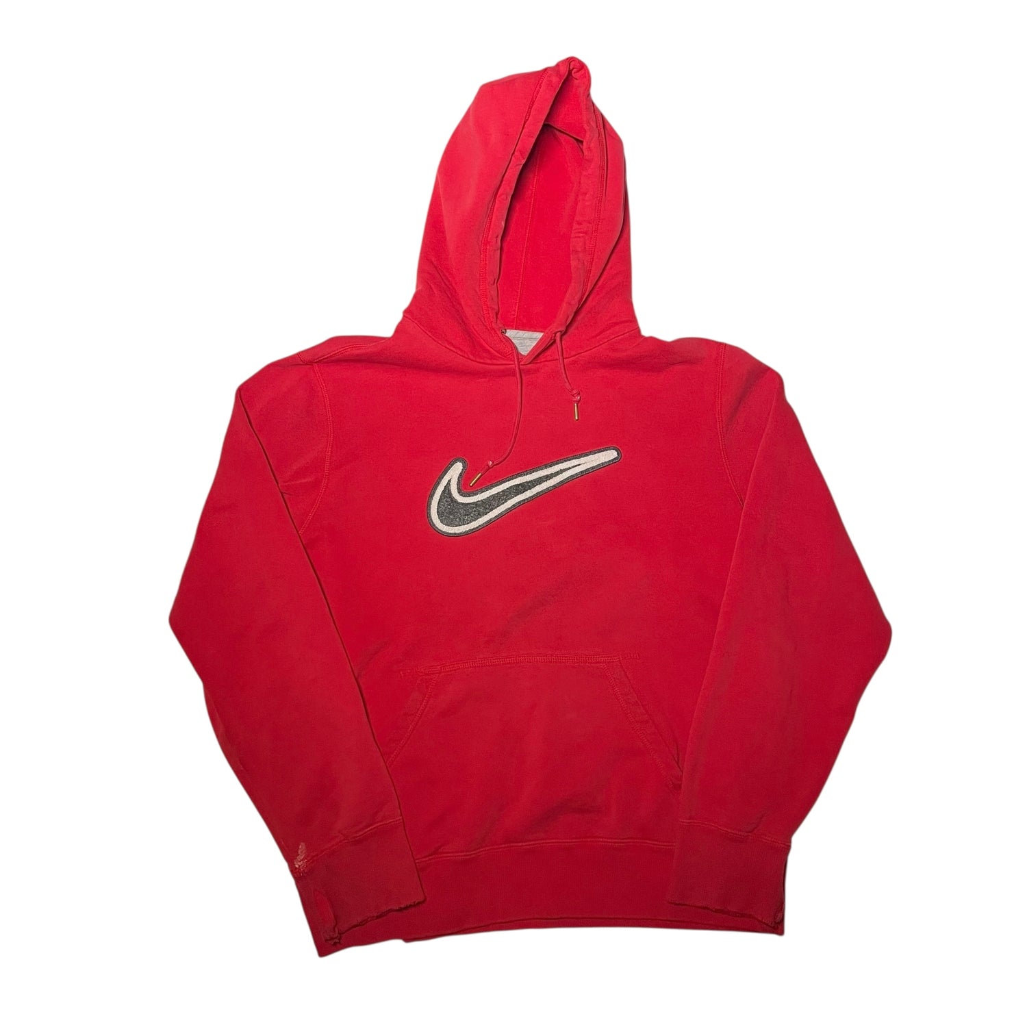 Y2K Red Nike Swoosh Hoodie
