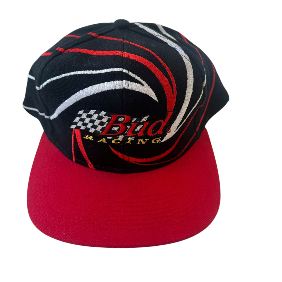 Vintage Deadstock Bud Racing Embroidered Hat