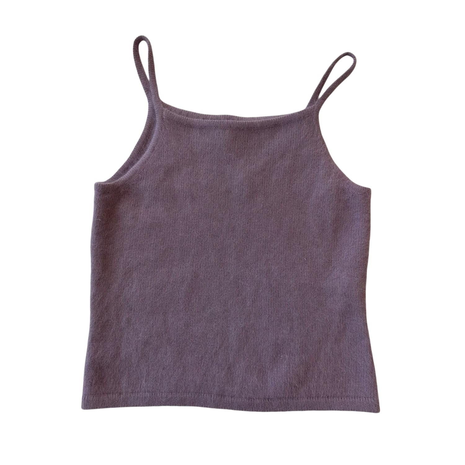 90s Xhilaration Fuzzy Purple Tank Top