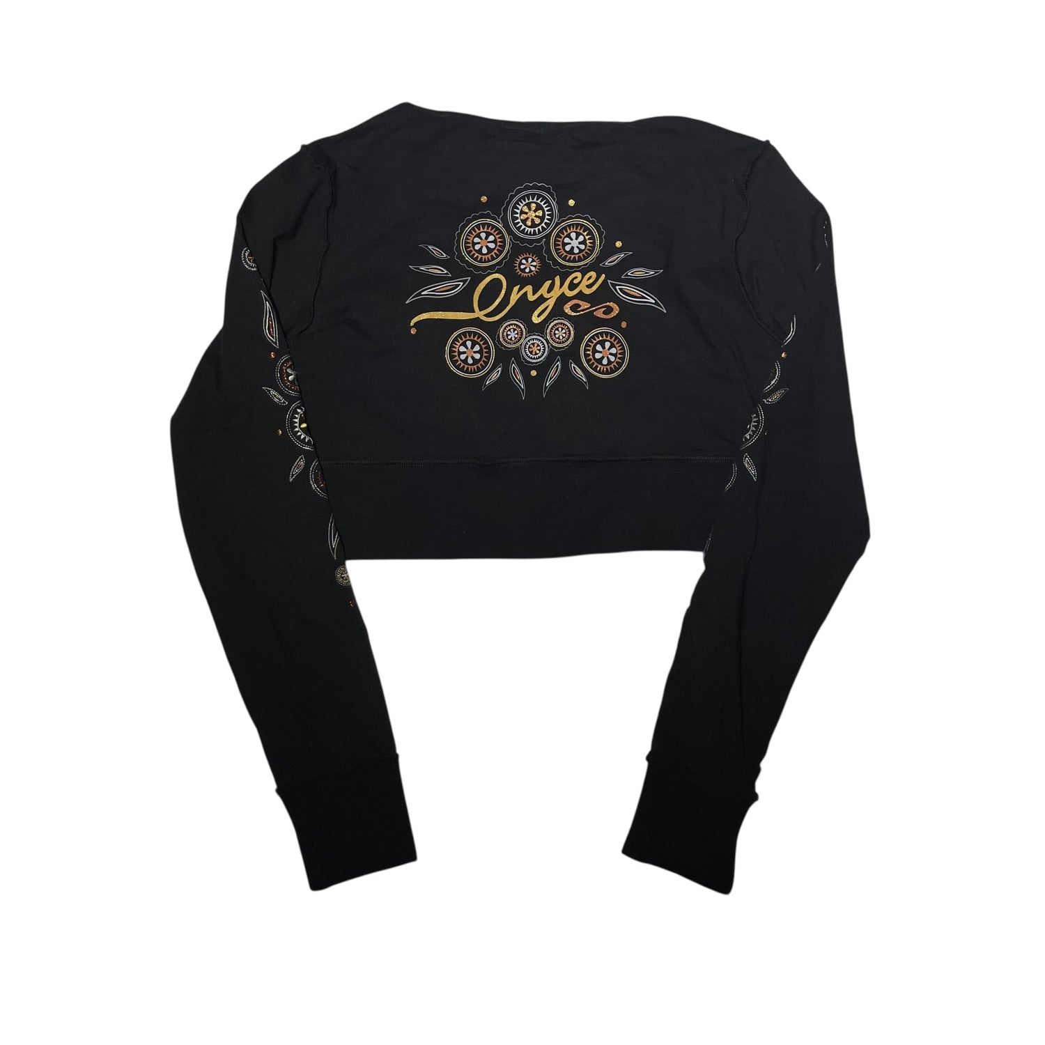 Vintage Y2K Enyce Cropped Hoodie