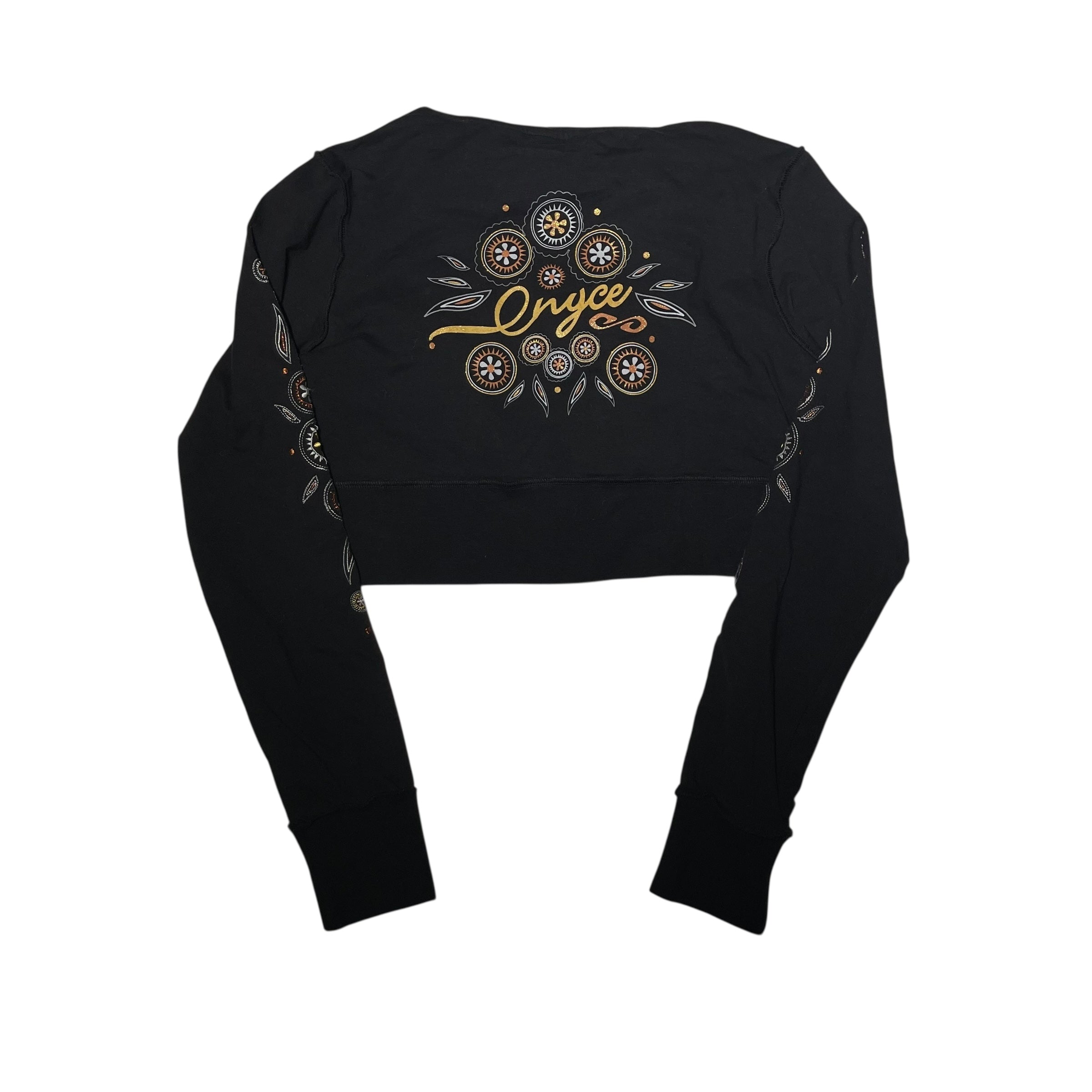 Vintage Y2K Enyce Cropped Hoodie