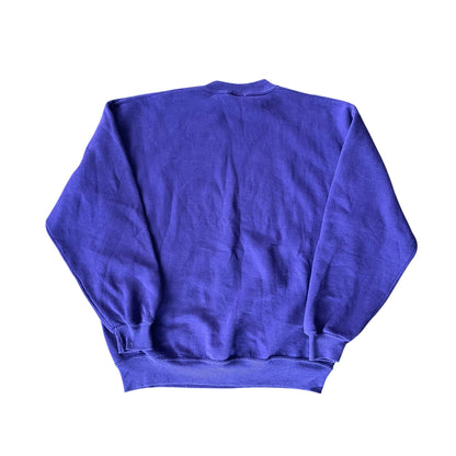 Vintage 1993 Minnesota Vikings Purple Spellout Crewneck