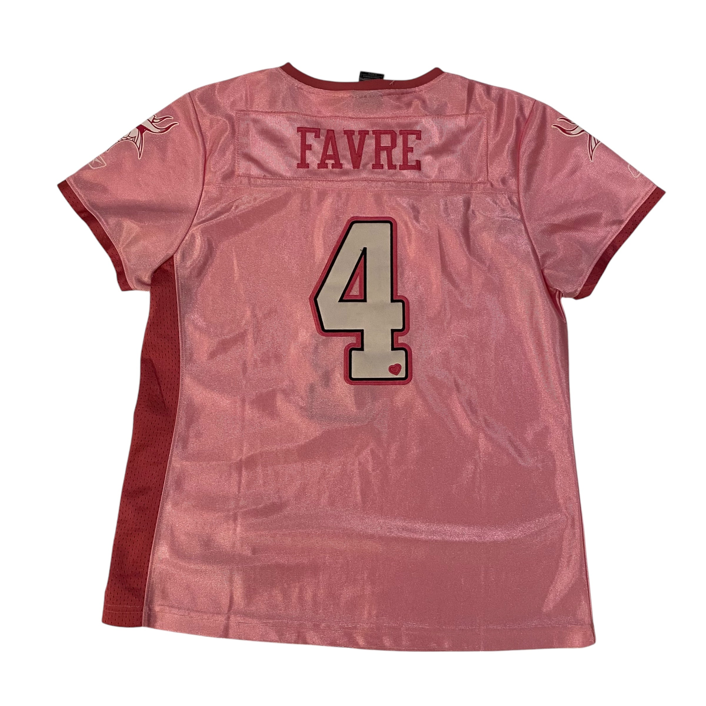 Y2k Minnesota Vikings Brett Farve Breast Cancer Awareness Jersey