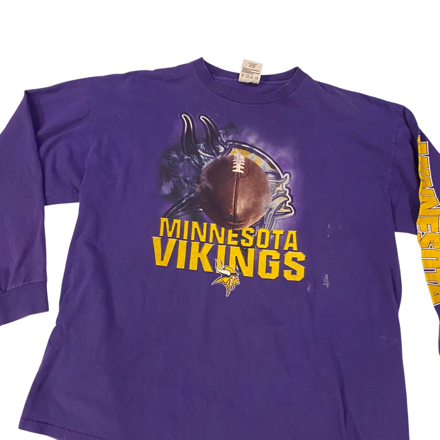 Vintage Minnesota Vikings Graphic Long Sleeve