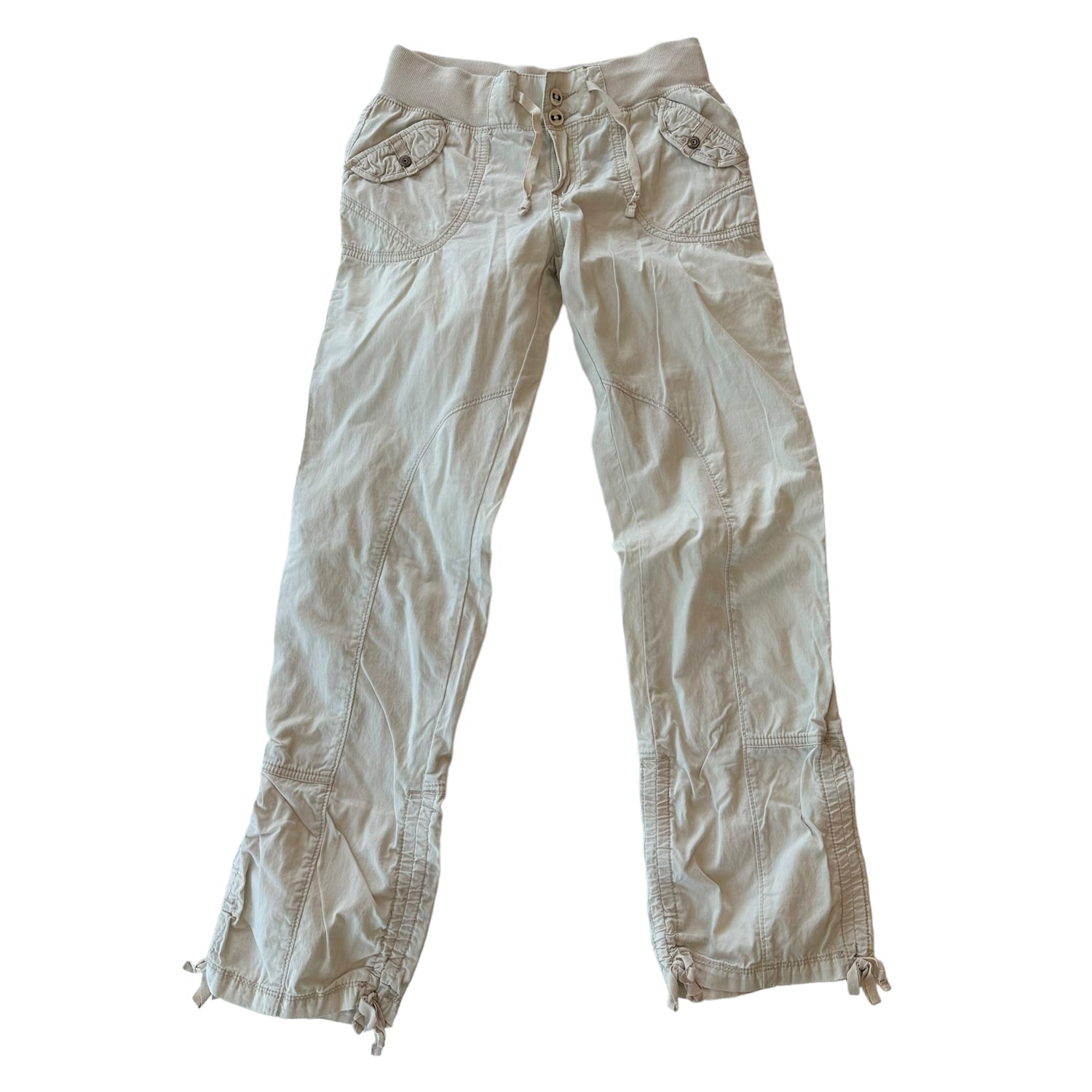 Y2K Unionbay Cream Cargo Pants