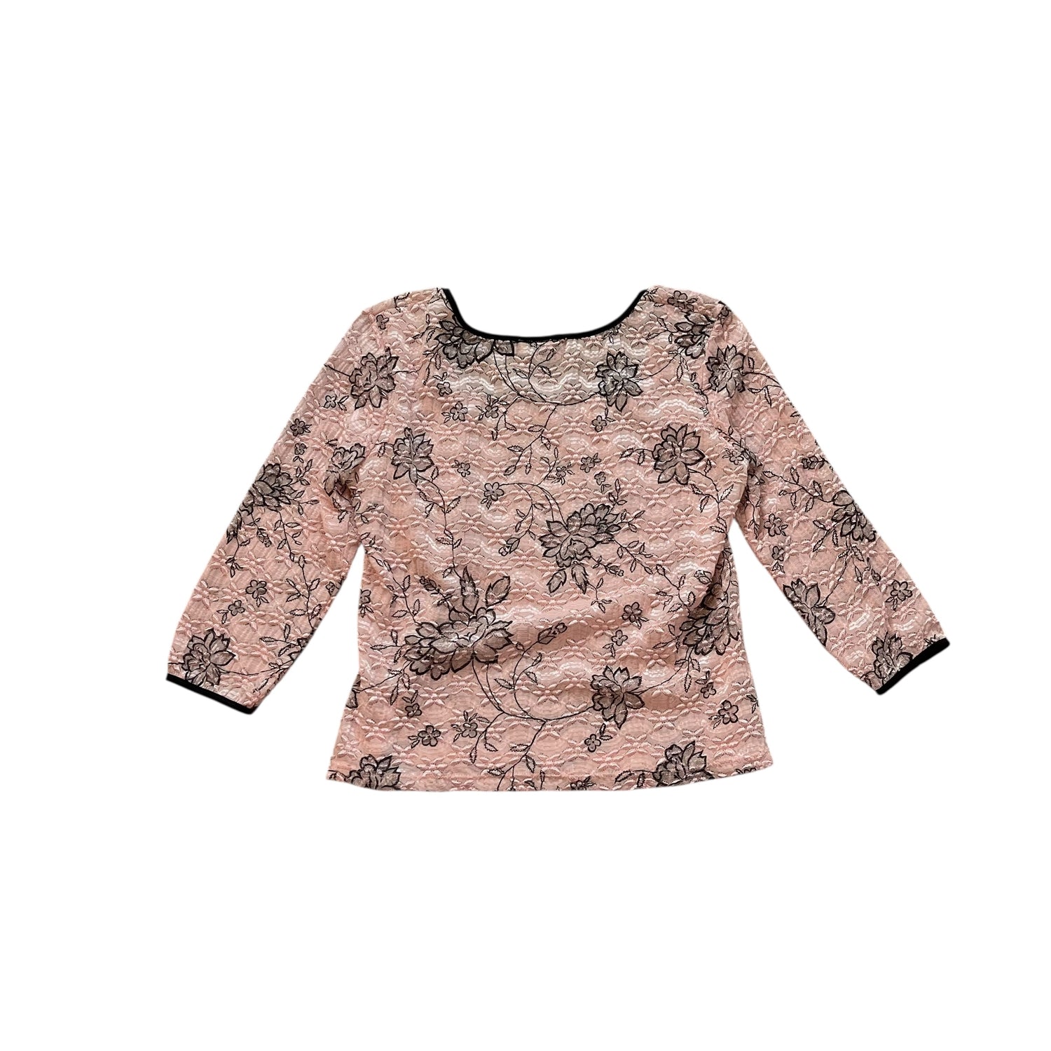 Y2K Creative Design Works Floral Lace Blouse