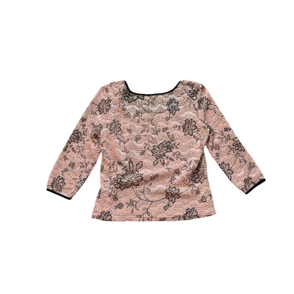 Y2K Creative Design Works Floral Lace Blouse