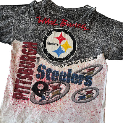 Vintage 90s Pittsburgh Steelers AOP T-Shirt