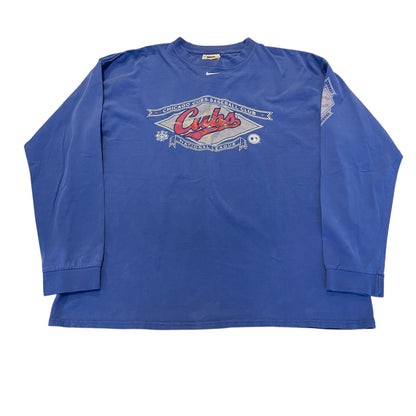 Vintage Nike Chicago Cubs Long Sleeve T-Shirt