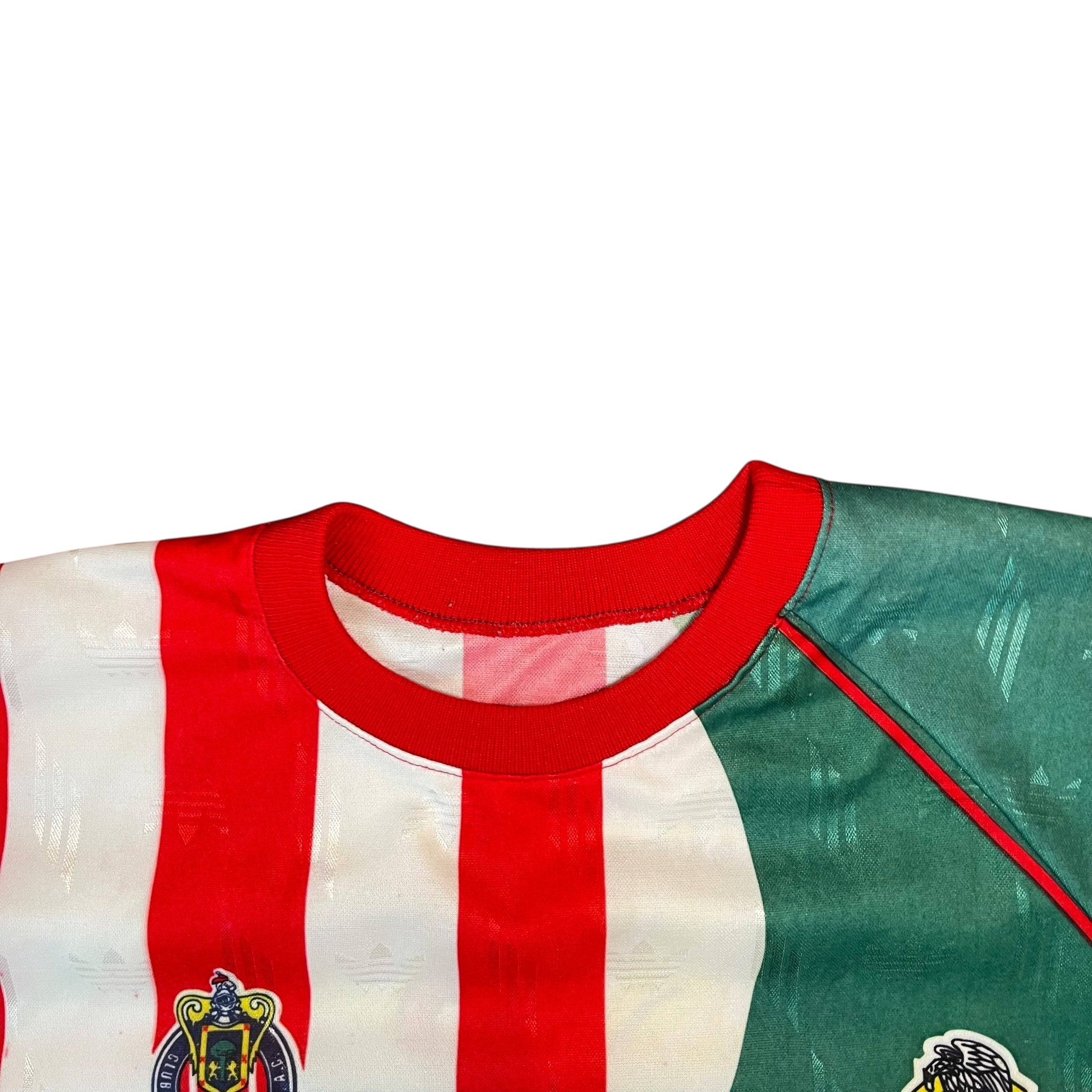 Vintage 2002 Mexico and Chivas de Guadalajara Split Jersey