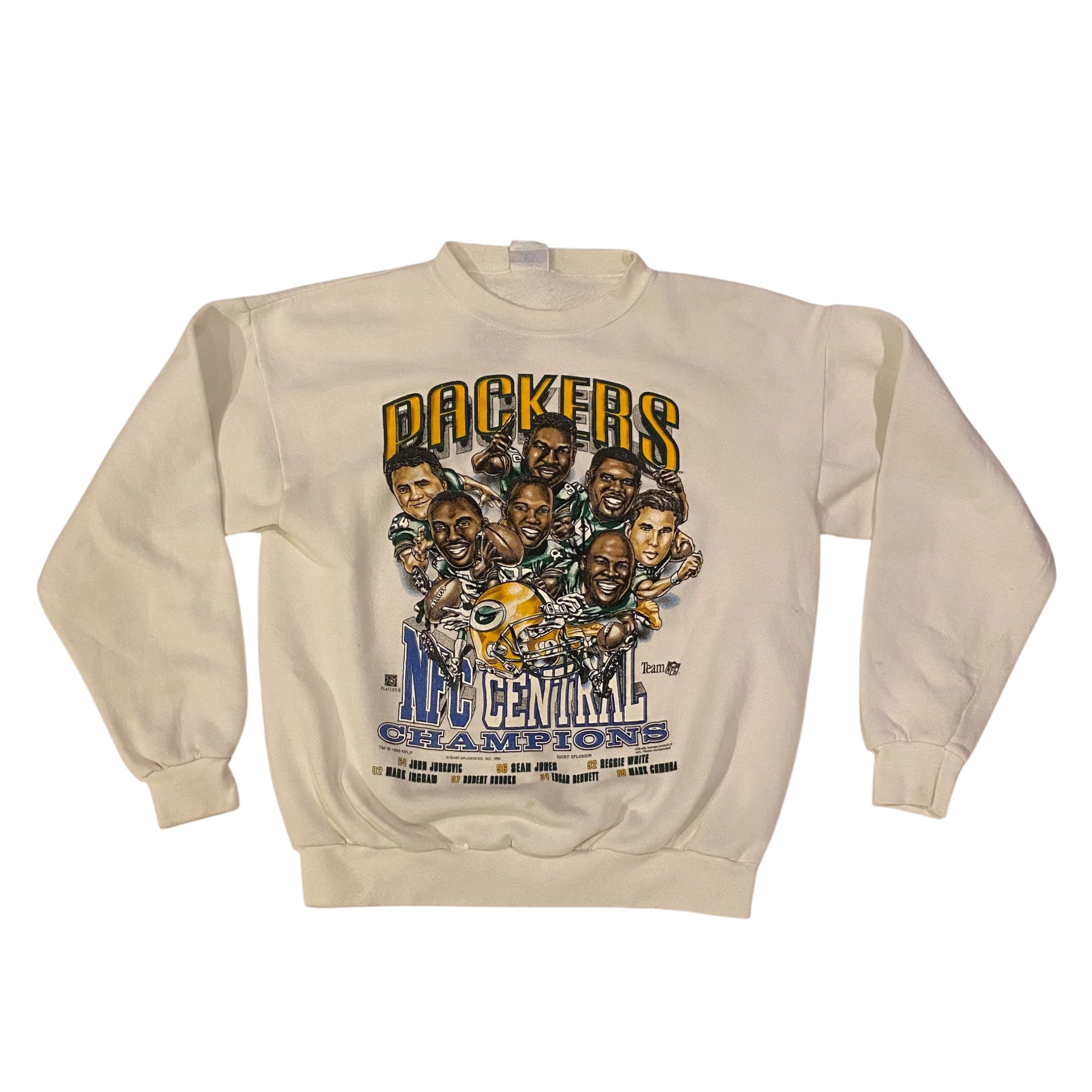 1995 Green Bay Packers Champions Graphic Crewneck