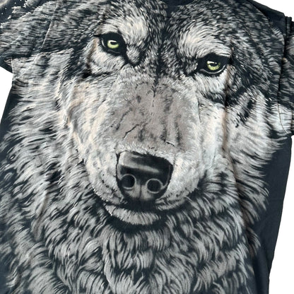 1996 Liquid Blue AOP Wolves Graphic T-Shirt