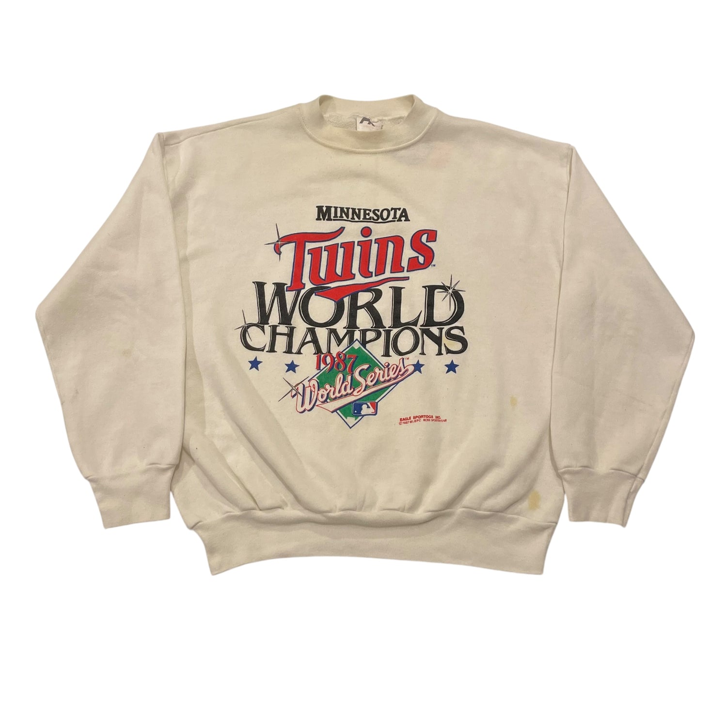 Vintage 1987 Minnesota Twins World Series Champions Sweatshirt