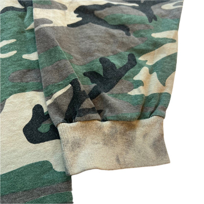 Vintage Army Camo Long Sleeve T-Shirt