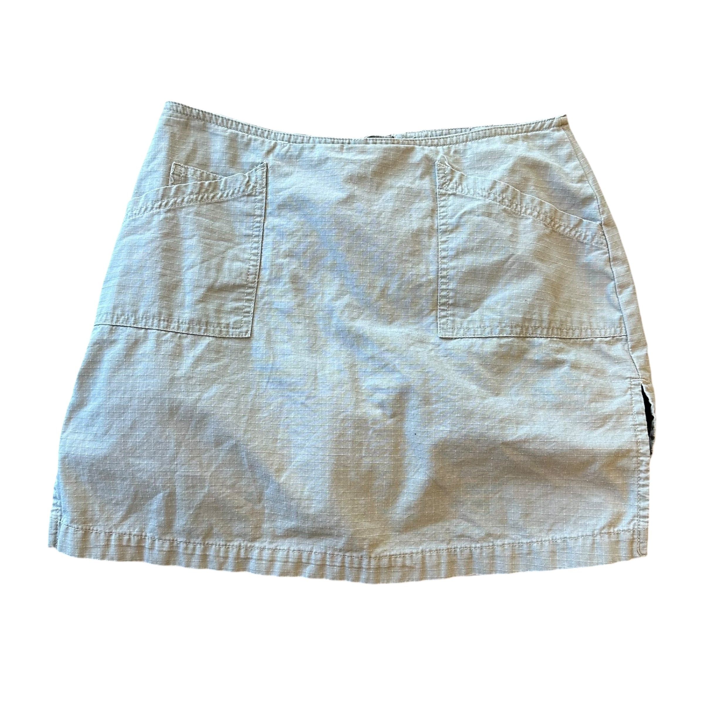 Y2k No Boundaries Brown Skort