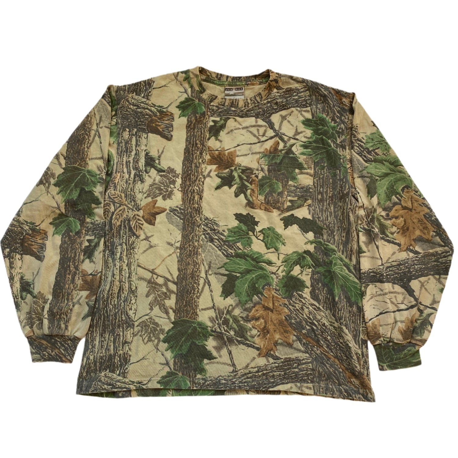 Vintage Jerzees Camo Long Sleeve T-Shirt