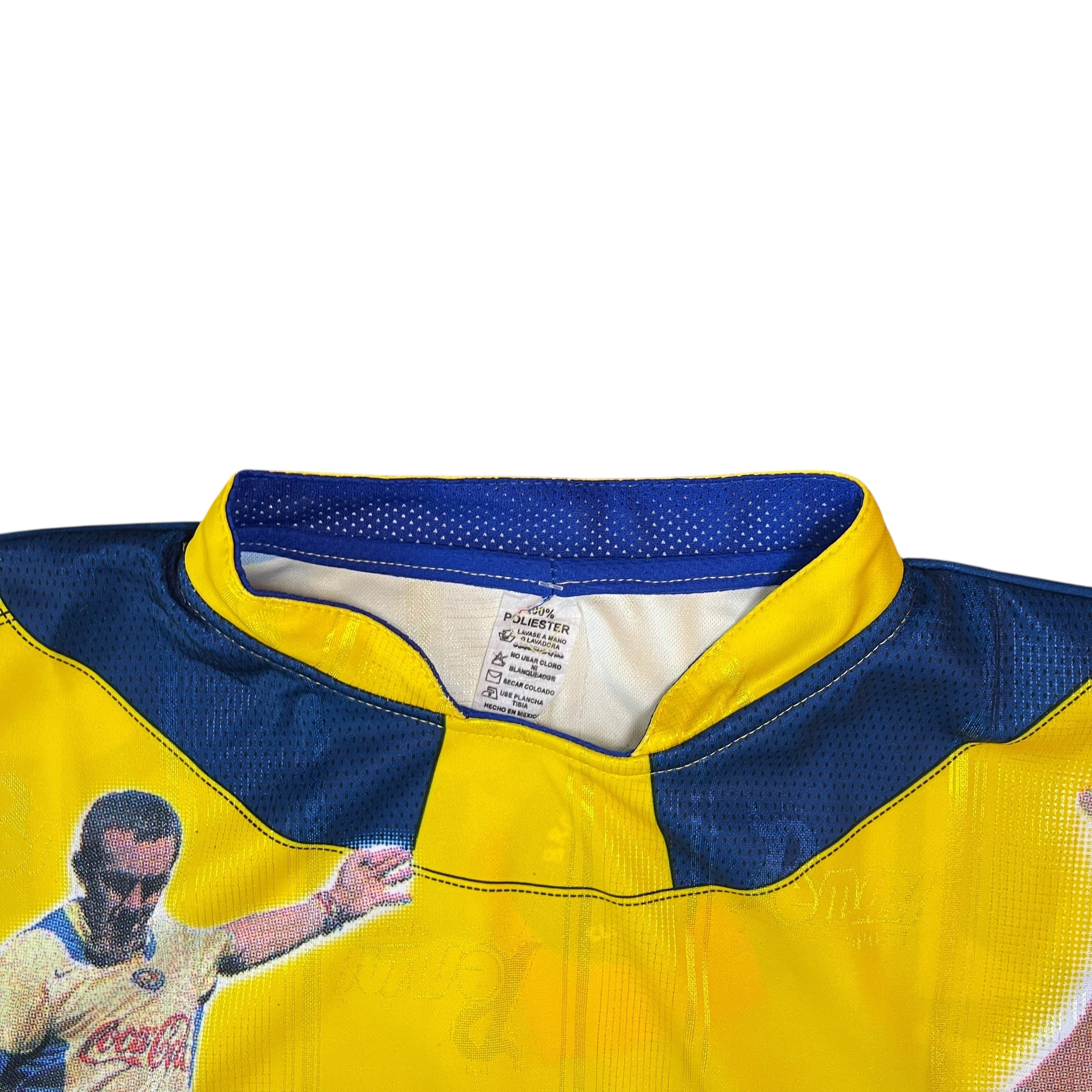 Vintage 2004 Club America Cuauhtémoc Blanco and Memo Ochoa Jersey