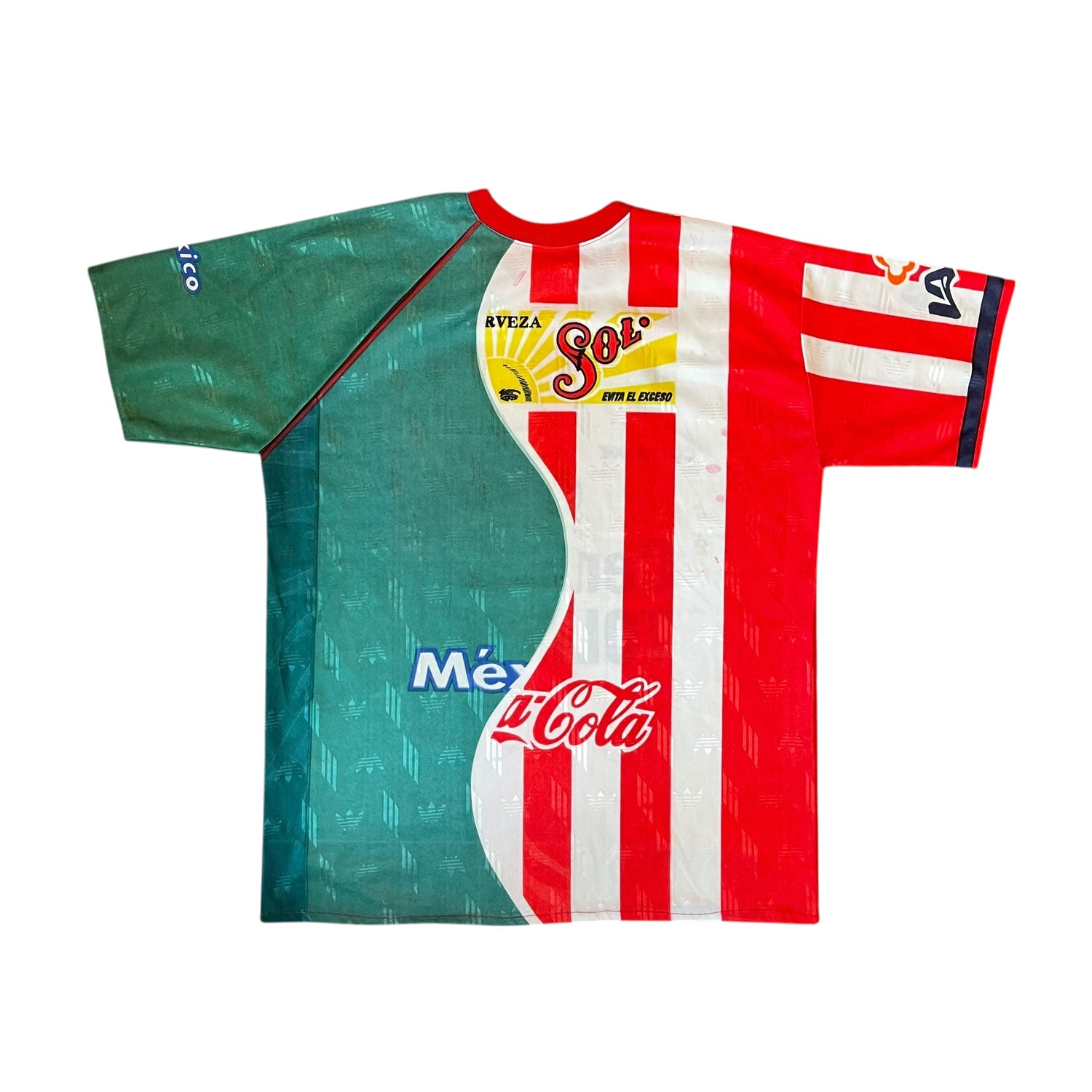 Vintage 2002 Mexico and Chivas de Guadalajara Split Jersey
