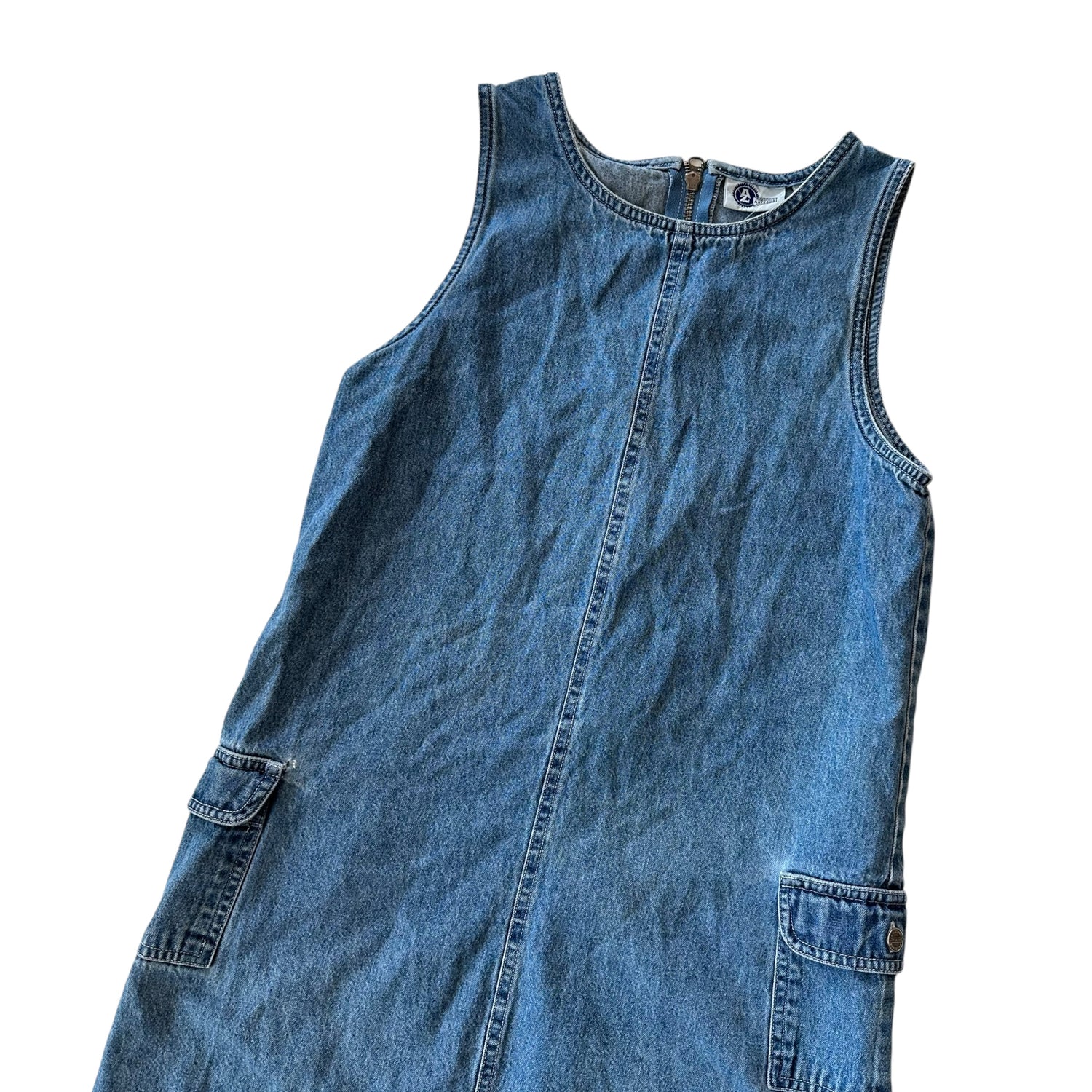 Vintage Denim Mini Dress