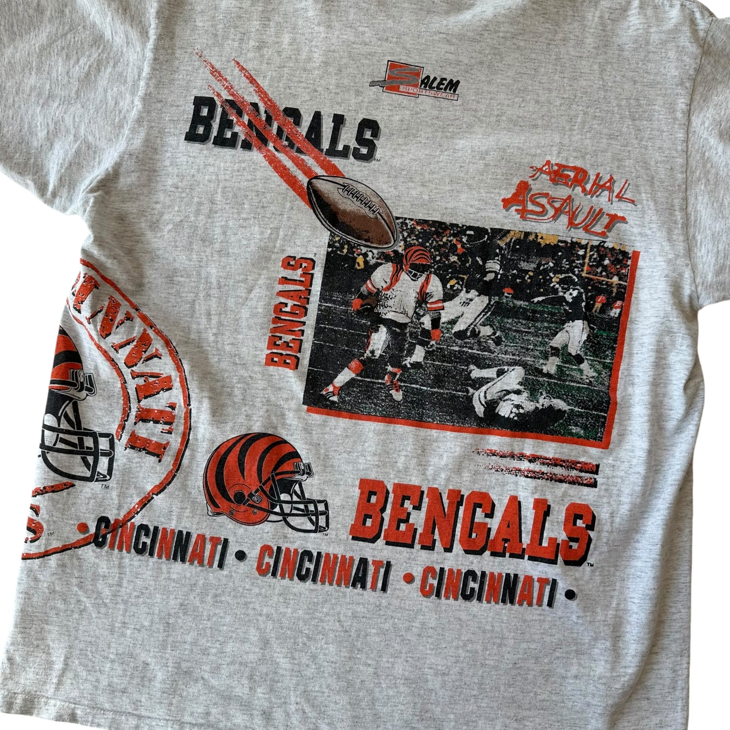 Vintage 1991 Cincinnati Bengals AOP T-Shirt