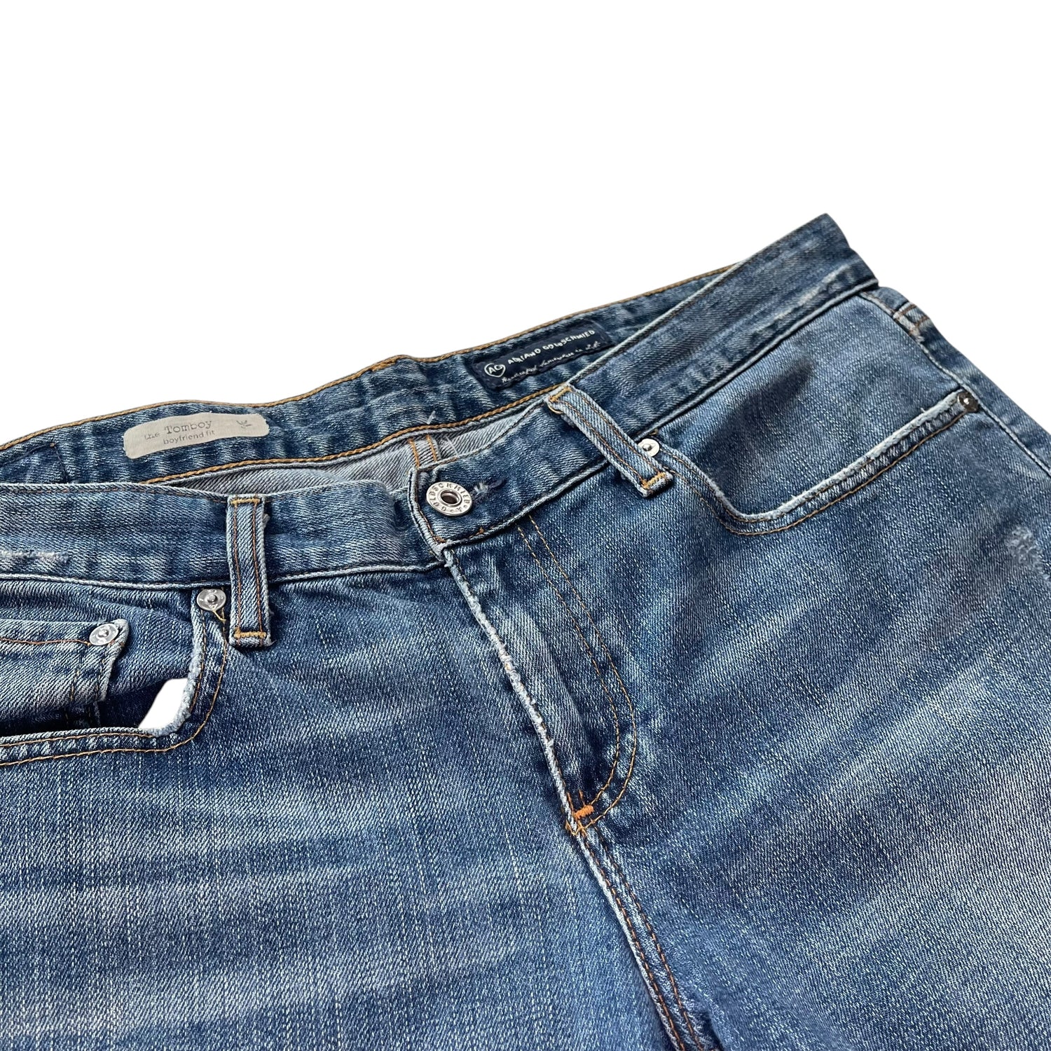 Vintage AG Light Wash Tomboy Jeans