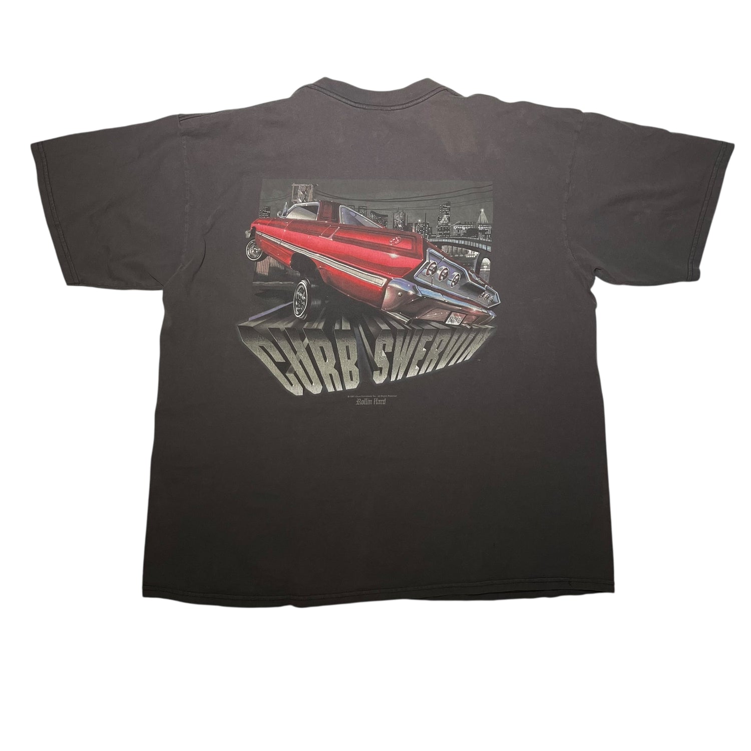 Vintage Y2K Rollin Hard Low Rider T-Shirt