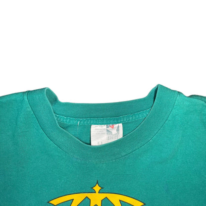 Vintage 90s Club Santos Laguna All-Over-Print T-Shirt