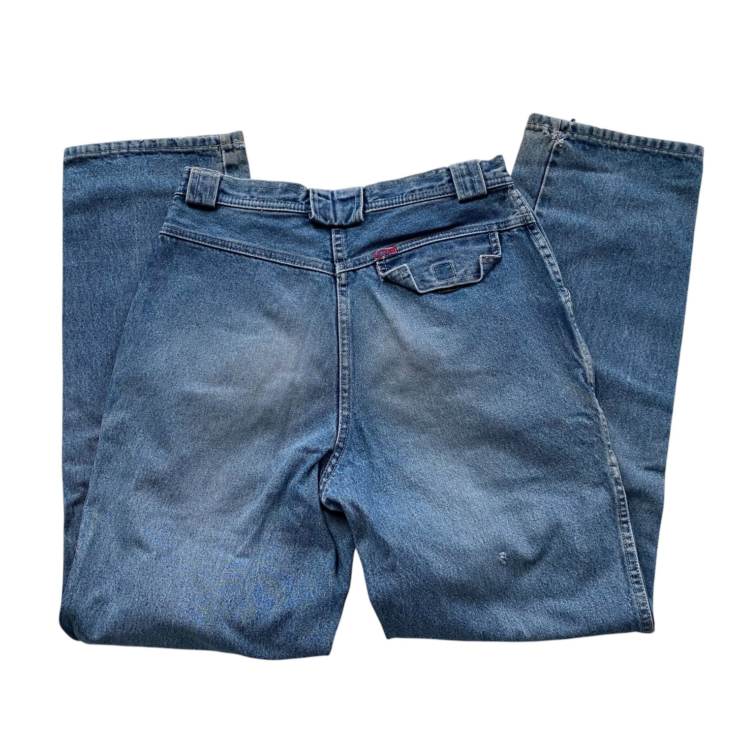 Vintage C.M.A. Pocket Detail High-waisted Jeans
