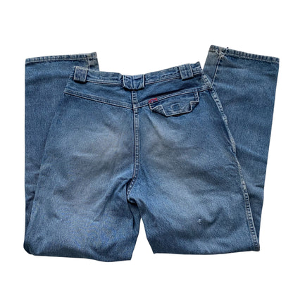 Vintage C.M.A. Pocket Detail High-waisted Jeans