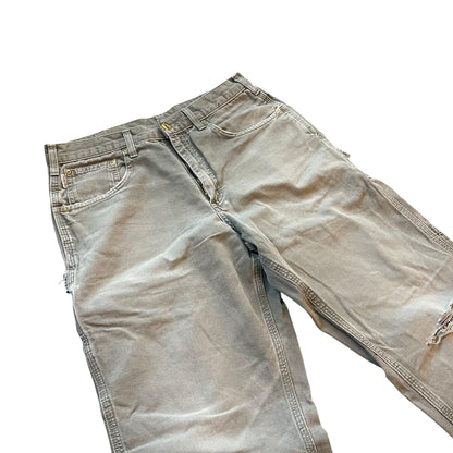 Vintage Carhartt Distressed Gray Pants