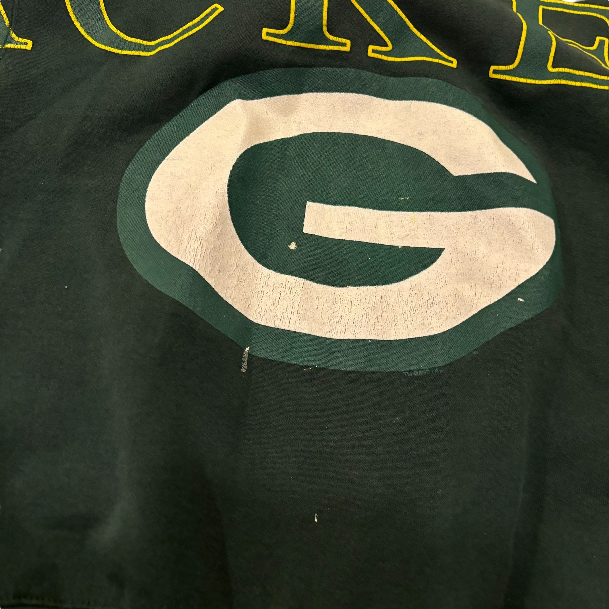 1992 Green Bay Packers Spell Out Crewneck