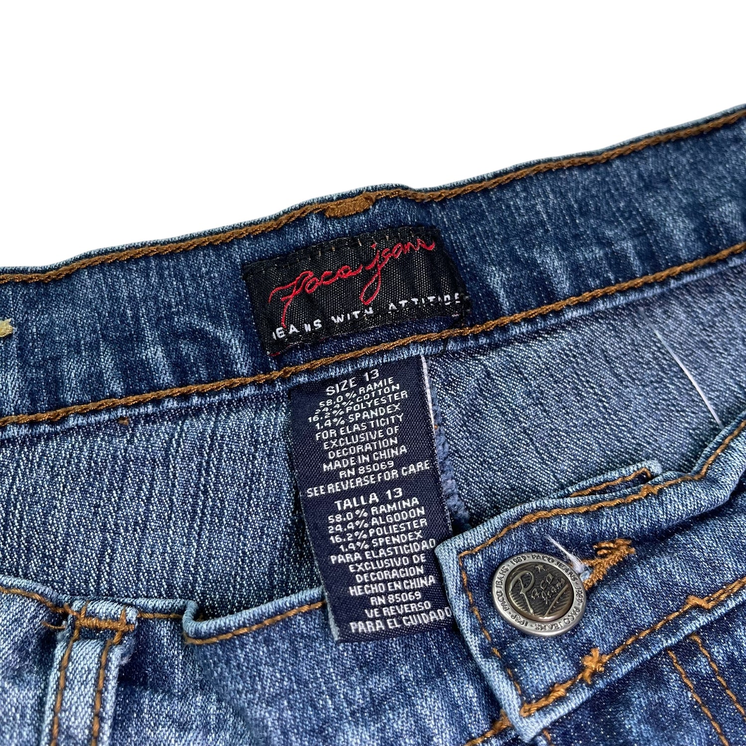Vintage Y2K Paco Jeans Patchwork Flare Jeans