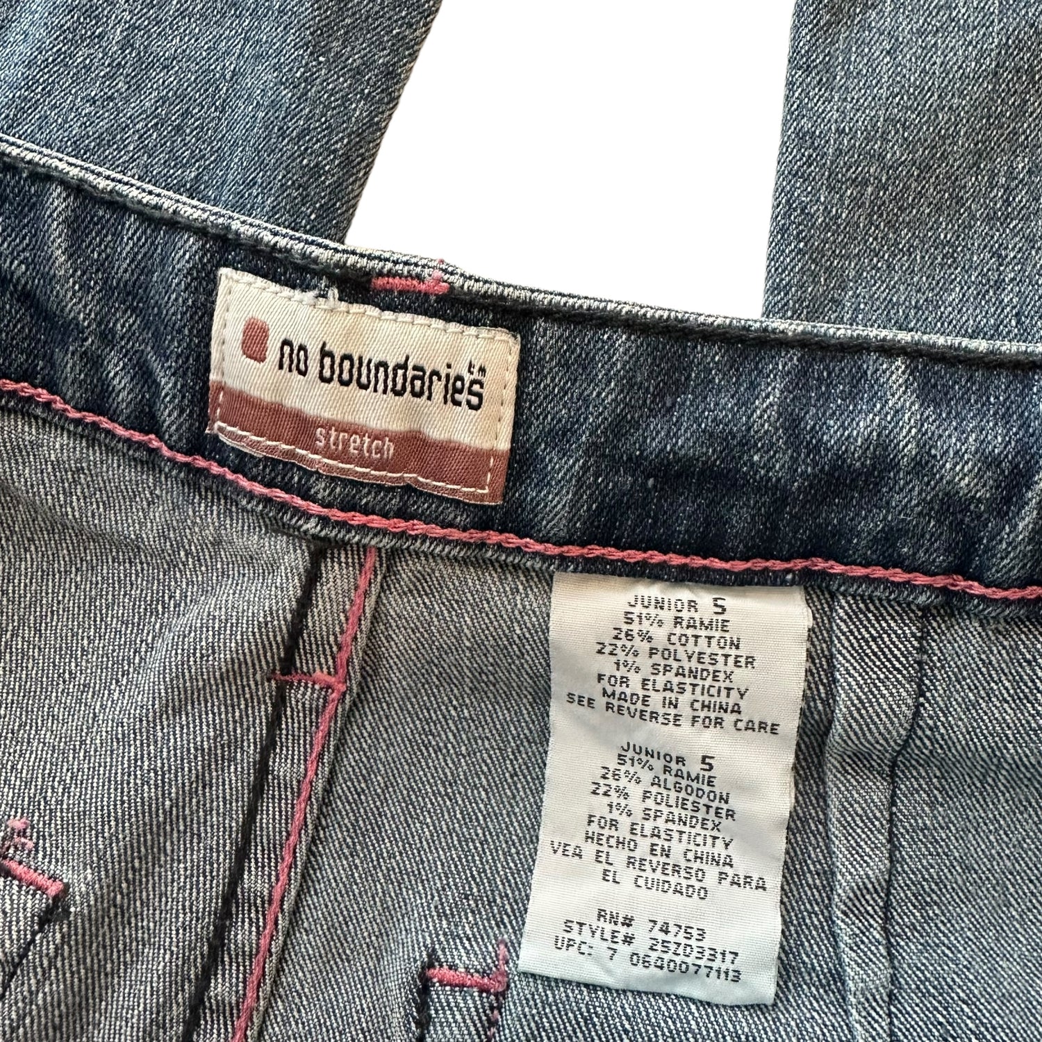 Y2K No Boundaries Belt Flare Jeans