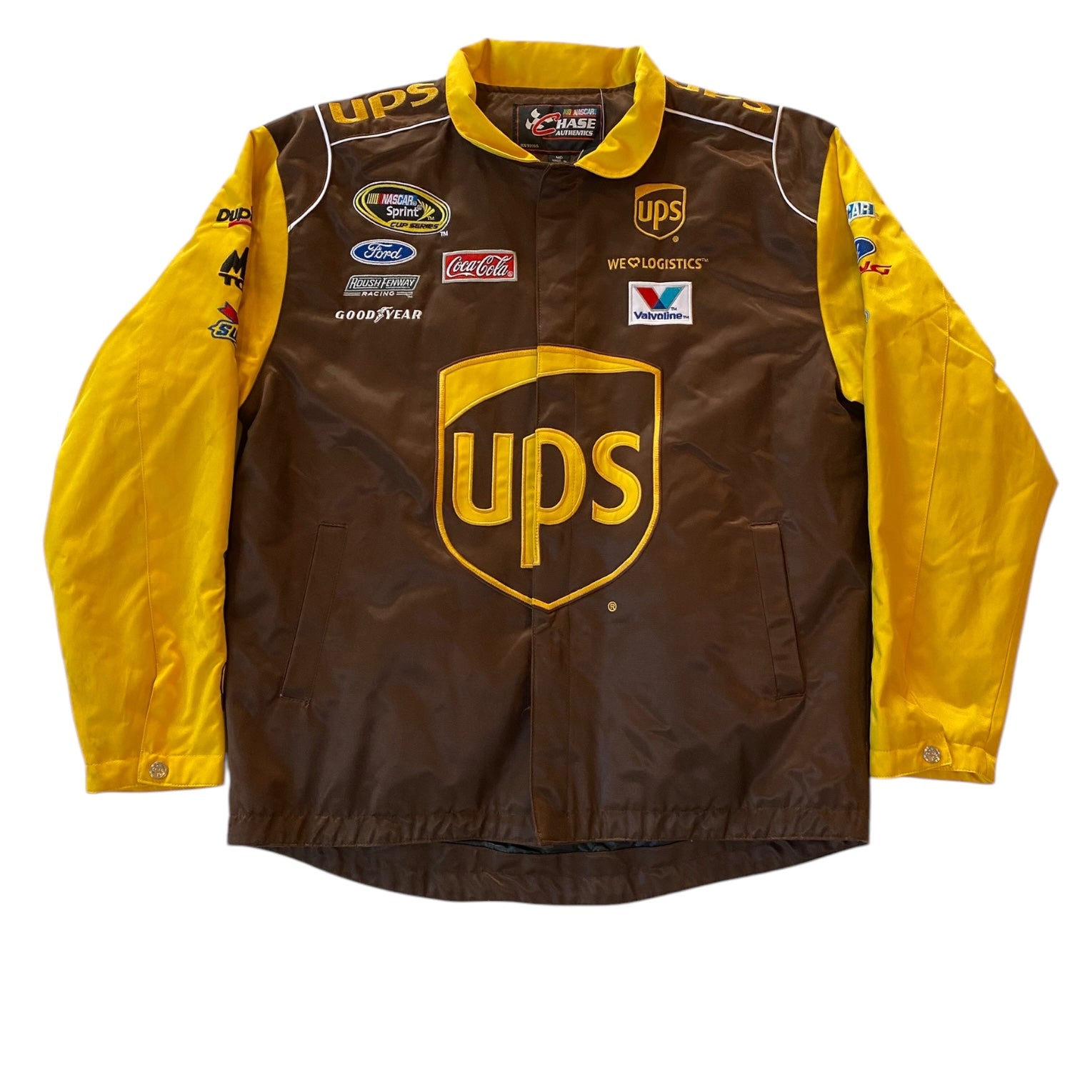 Vintage UPS NASCAR Racing Jacket