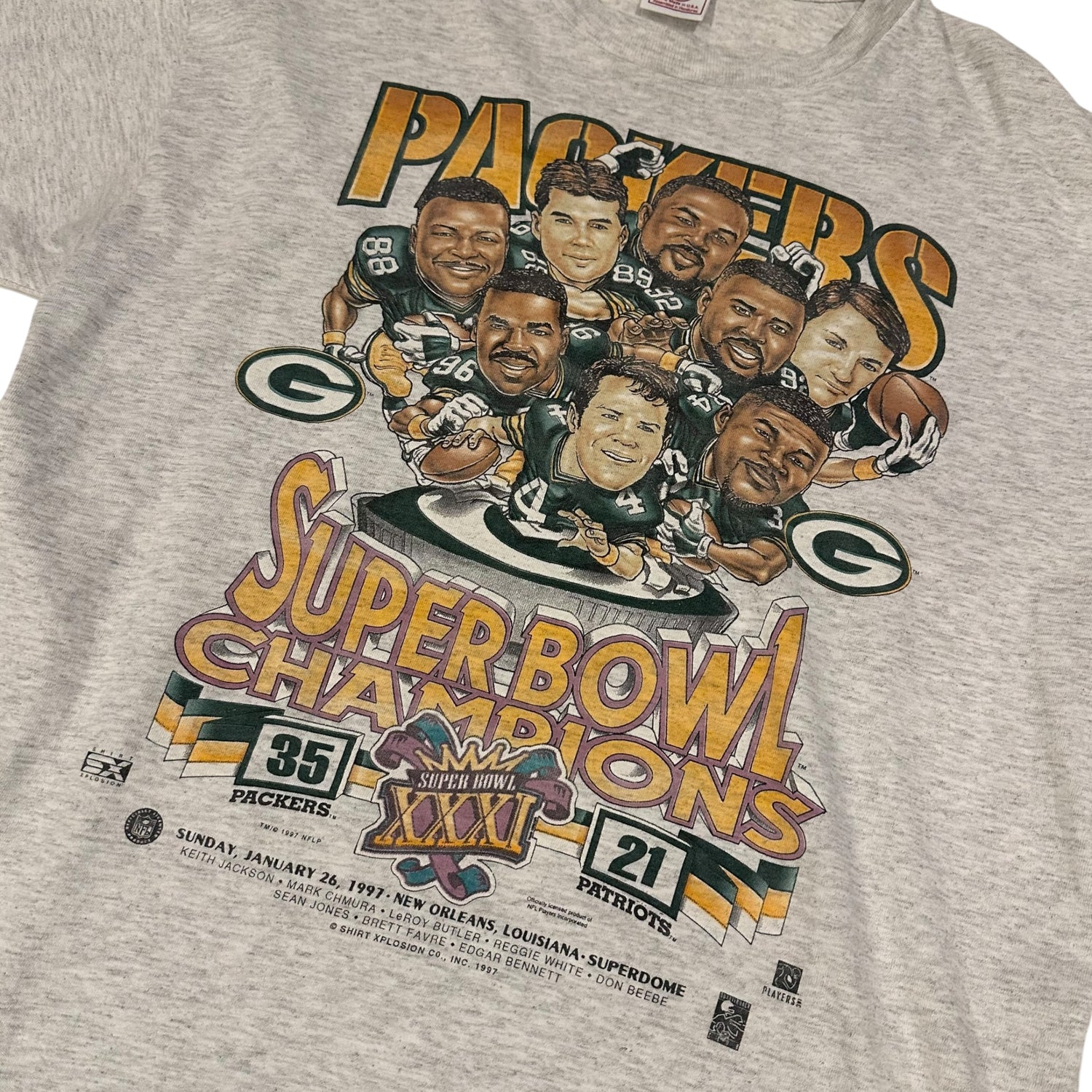 1997 Green Bay Packers Graphic T-Shirt