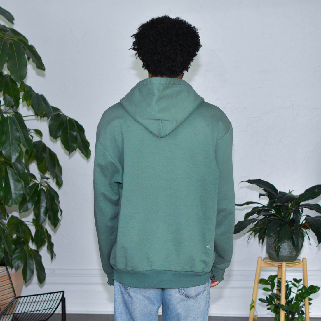 Vintage Carhartt Green Lined Zip Up